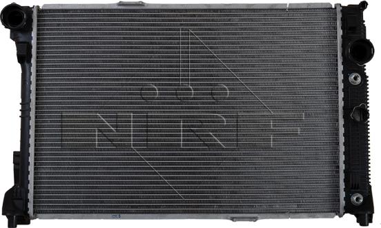 NRF 53140 - Радіатор, охолодження двигуна autocars.com.ua