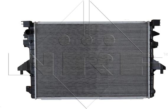 NRF 53154 - Радиатор, охлаждение двигателя avtokuzovplus.com.ua