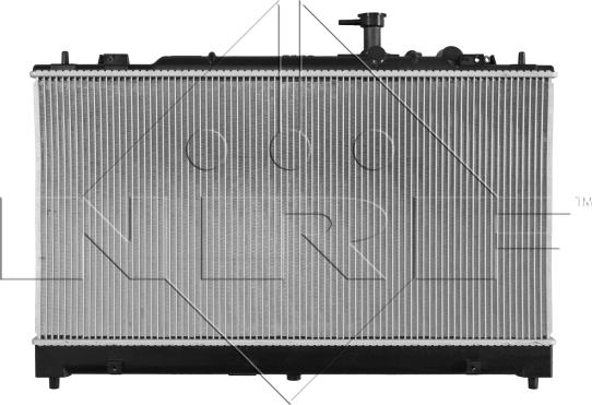 NRF 53198 - Радіатор, охолодження двигуна autocars.com.ua