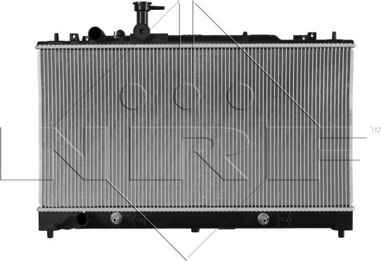 NRF 53198 - Радіатор, охолодження двигуна autocars.com.ua