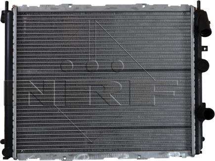 NRF 53209 - Радіатор, охолодження двигуна autocars.com.ua