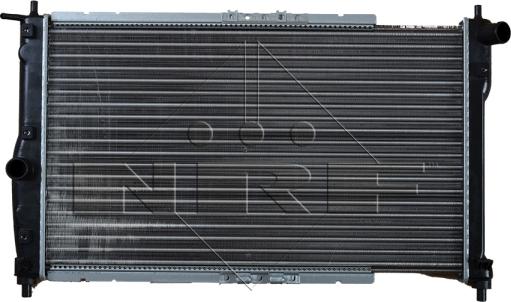 NRF  53253 - радіатор охолодження Daewoo Lanos 1.4-1.6 97- 380 autocars.com.ua