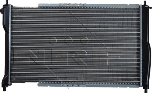 NRF  53253 - радіатор охолодження Daewoo Lanos 1.4-1.6 97- 380 autocars.com.ua