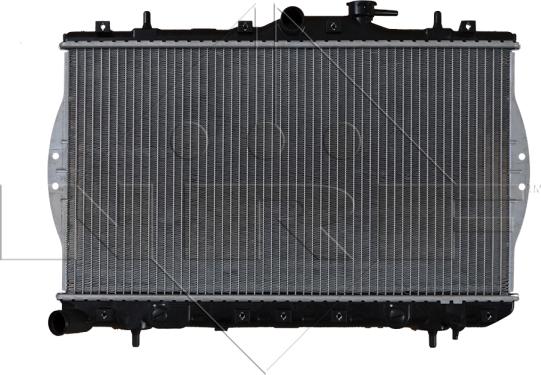NRF 53260 - Радіатор, охолодження двигуна autocars.com.ua