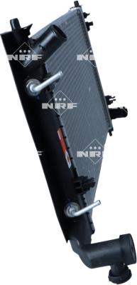 NRF 53396 - Радіатор, охолодження двигуна autocars.com.ua