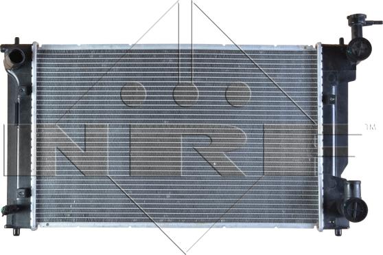 NRF 53398 - Радіатор, охолодження двигуна autocars.com.ua