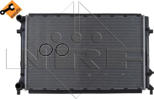 NRF 53405 - Радіатор, охолодження двигуна autocars.com.ua