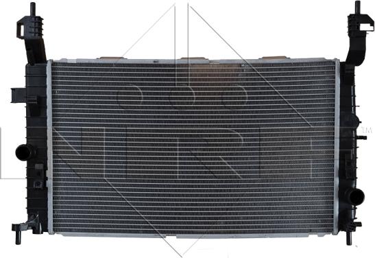 NRF 53416 - Радіатор, охолодження двигуна autocars.com.ua