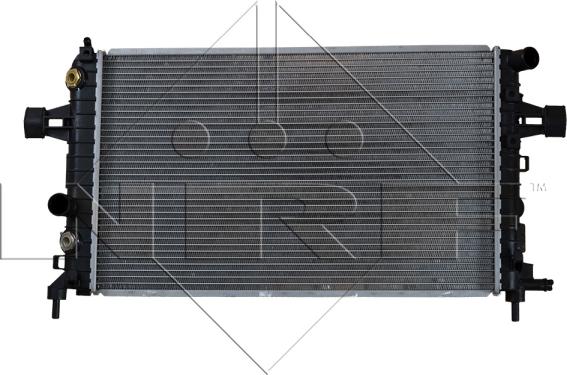 NRF 53441 - Радіатор, охолодження двигуна autocars.com.ua