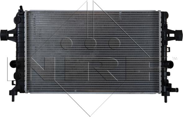 NRF 53442 - Радіатор, охолодження двигуна autocars.com.ua
