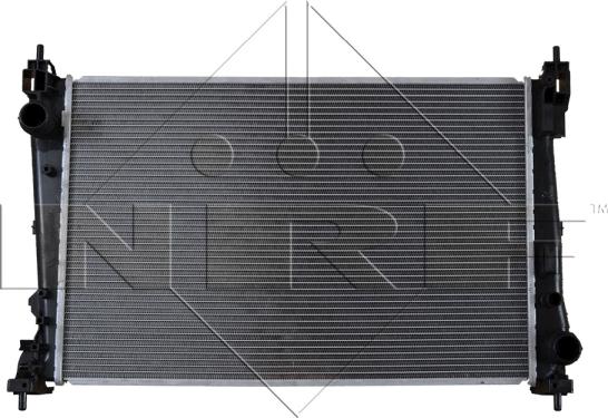 NRF 53454 - Радиатор, охлаждение двигателя autodnr.net