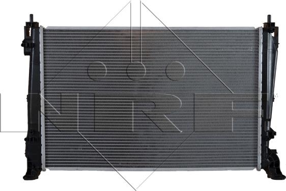 NRF 53454 - Радиатор, охлаждение двигателя avtokuzovplus.com.ua