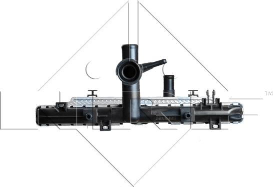 NRF 53459 - Радіатор, охолодження двигуна autocars.com.ua