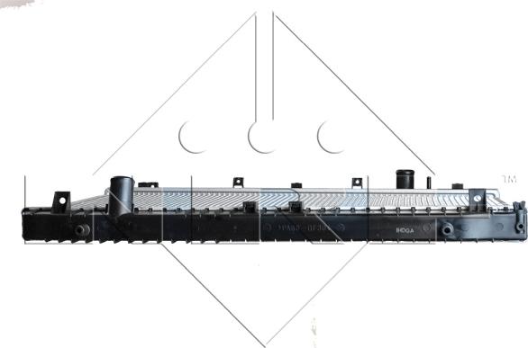 NRF  53481 - Радіатор, охолодження двигуна autocars.com.ua