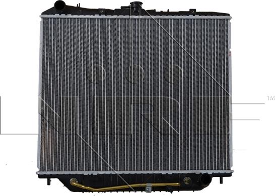 NRF 53516 - Радиатор, охлаждение двигателя avtokuzovplus.com.ua