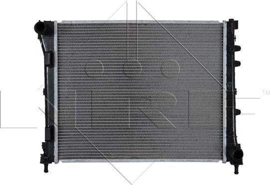 NRF 53527 - Радиатор, охлаждение двигателя avtokuzovplus.com.ua