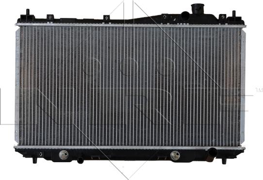 NRF 53570 - Радіатор, охолодження двигуна autocars.com.ua