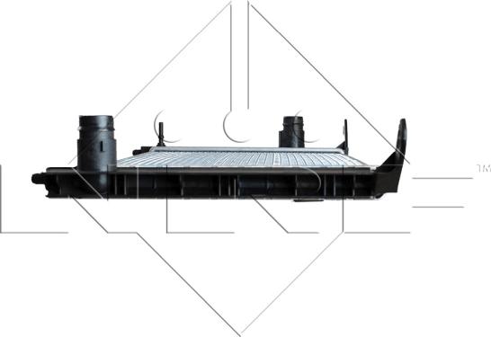 NRF 53603 - Радіатор, охолодження двигуна autocars.com.ua