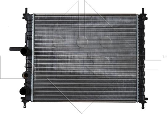 NRF 53607 - Радиатор, охлаждение двигателя avtokuzovplus.com.ua
