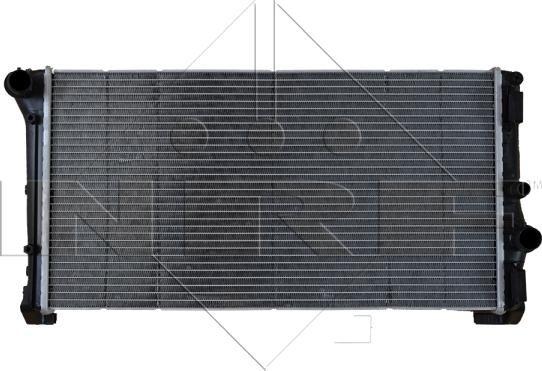 NRF 53615 - Радіатор, охолодження двигуна autocars.com.ua