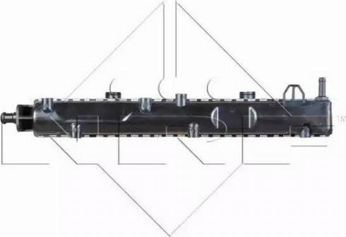 NRF 53621A - Радіатор, охолодження двигуна autocars.com.ua