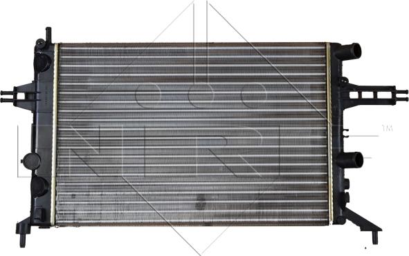 NRF 53629 - Радиатор, охлаждение двигателя autodnr.net