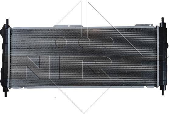NRF 53631 - Радіатор, охолодження двигуна autocars.com.ua