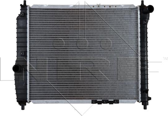 NRF  53637 - Радиатор, охлаждение двигателя autodnr.net