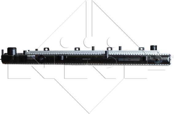 NRF 53711 - Радіатор, охолодження двигуна autocars.com.ua