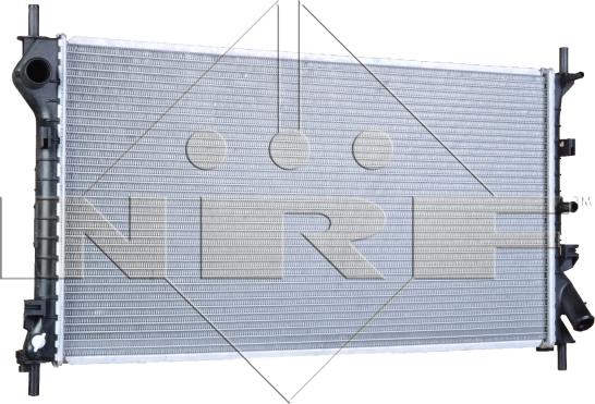 NRF 53713 - Радиатор, охлаждение двигателя autodnr.net