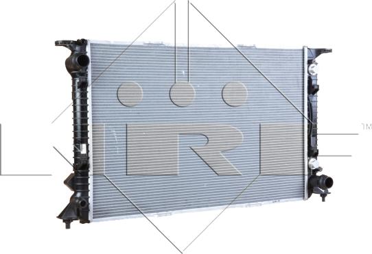 NRF 53719 - Радіатор, охолодження двигуна autocars.com.ua