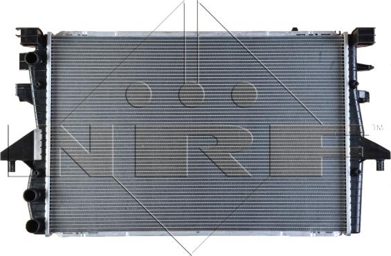NRF 53796 - Радіатор, охолодження двигуна autocars.com.ua