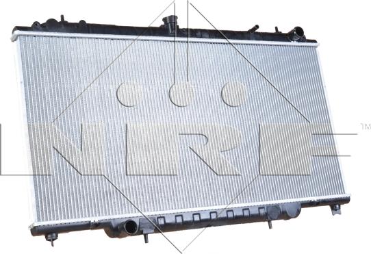 NRF 53830 - Радіатор, охолодження двигуна autocars.com.ua