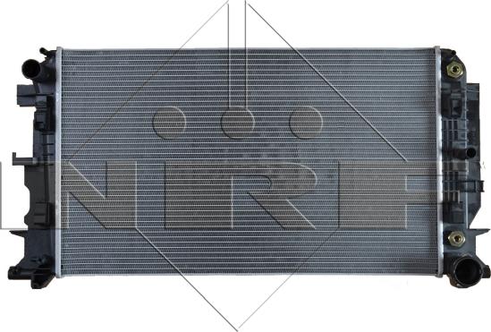 NRF 53833 - Радіатор, охолодження двигуна autocars.com.ua