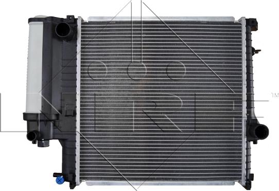 NRF 53849 - Радиатор, охлаждение двигателя avtokuzovplus.com.ua