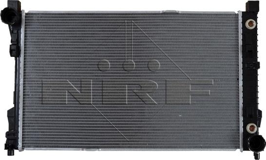 NRF 53878 - Радіатор, охолодження двигуна autocars.com.ua