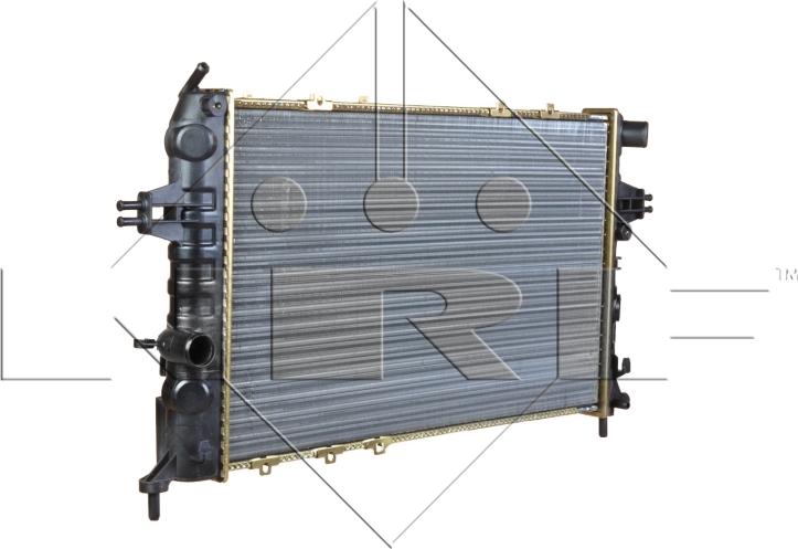 NRF 53898A - Радіатор, охолодження двигуна autocars.com.ua