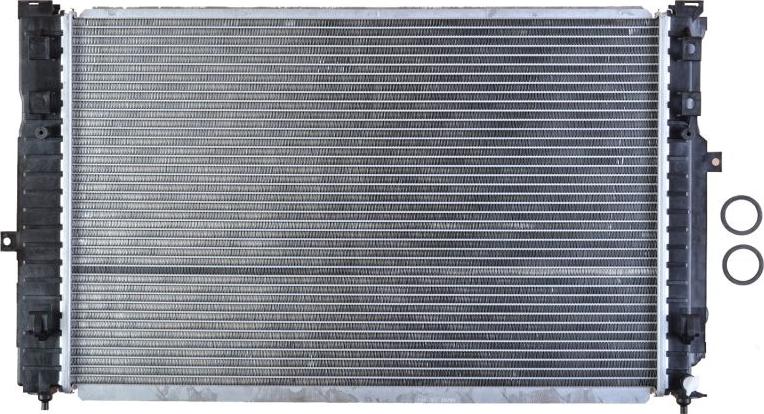 NRF 539504 - Радіатор, охолодження двигуна autocars.com.ua