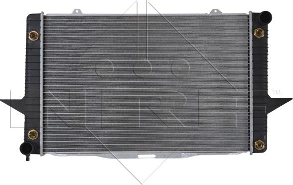 NRF 539509 - Радиатор, охлаждение двигателя avtokuzovplus.com.ua