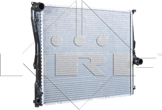 NRF 53956 - Радіатор, охолодження двигуна autocars.com.ua