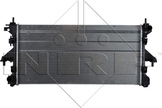 NRF 54203 - Радіатор, охолодження двигуна autocars.com.ua