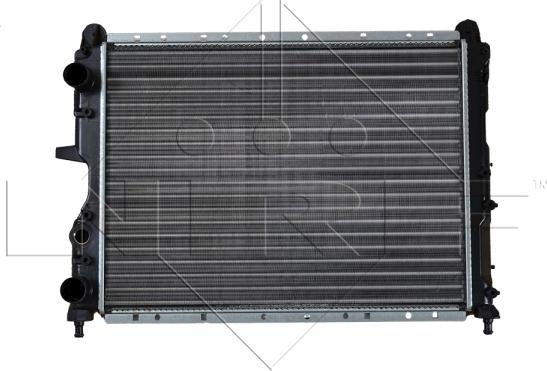 NRF 54501 - Радіатор, охолодження двигуна autocars.com.ua