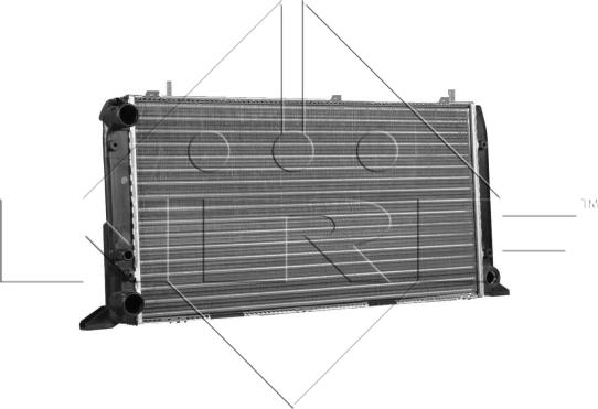 NRF 54602 - Радіатор, охолодження двигуна autocars.com.ua