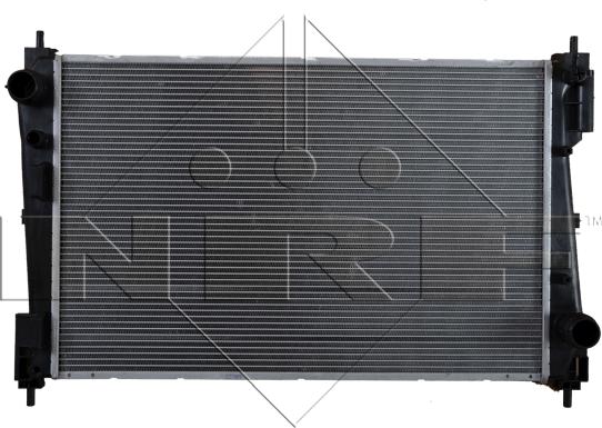 NRF 54752 - Радіатор, охолодження двигуна autocars.com.ua