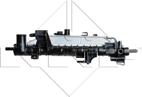 NRF 54753 - радіатор autocars.com.ua