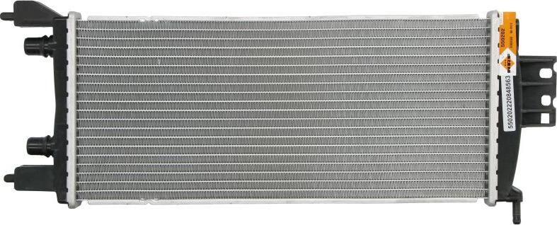 NRF 550202 - Радіатор, охолодження двигуна autocars.com.ua