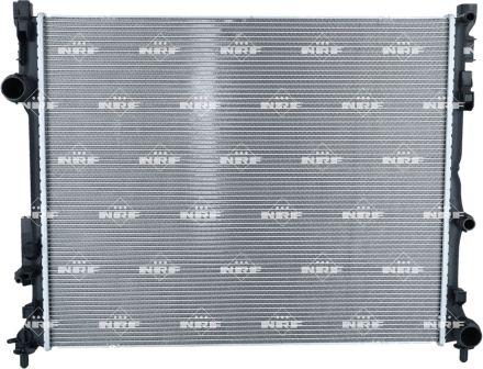 NRF 550244 - Радіатор, охолодження двигуна autocars.com.ua