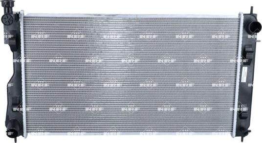 NRF 550246 - Радіатор, охолодження двигуна autocars.com.ua