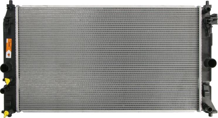 NRF 550252 - Радіатор, охолодження двигуна autocars.com.ua