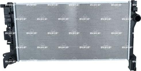 NRF 550253 - Радіатор, охолодження двигуна autocars.com.ua